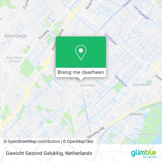 Gewicht Gezond Gelukkig kaart