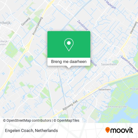 Engelen Coach kaart