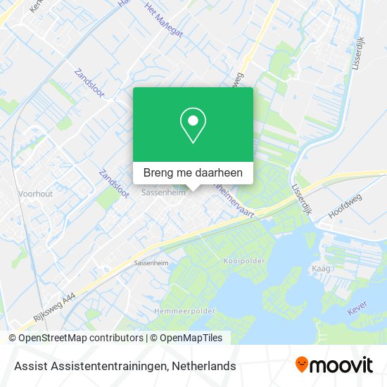 Assist Assistententrainingen kaart