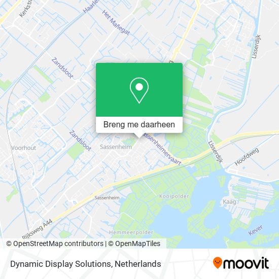 Dynamic Display Solutions kaart