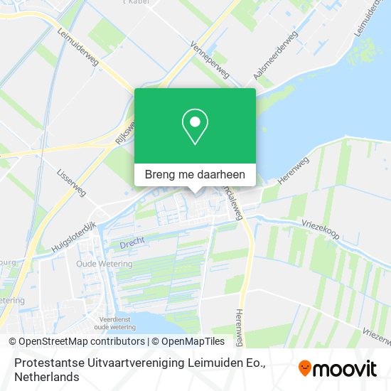 Protestantse Uitvaartvereniging Leimuiden Eo. kaart