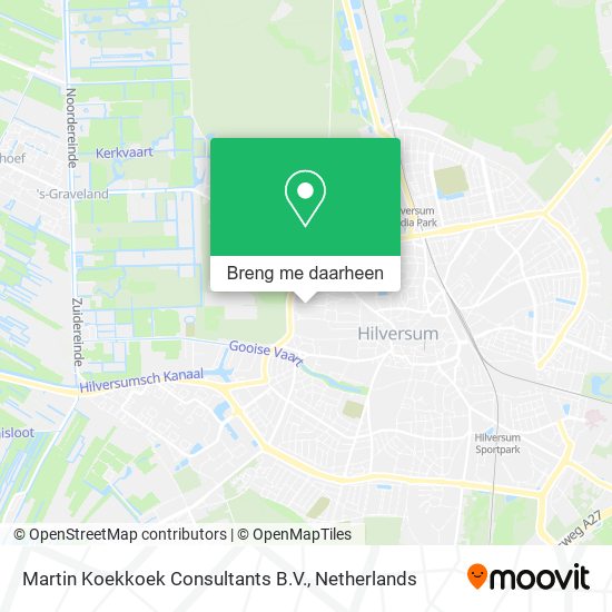 Martin Koekkoek Consultants B.V. kaart
