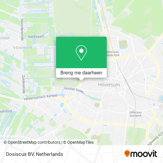 Dosiscus BV kaart