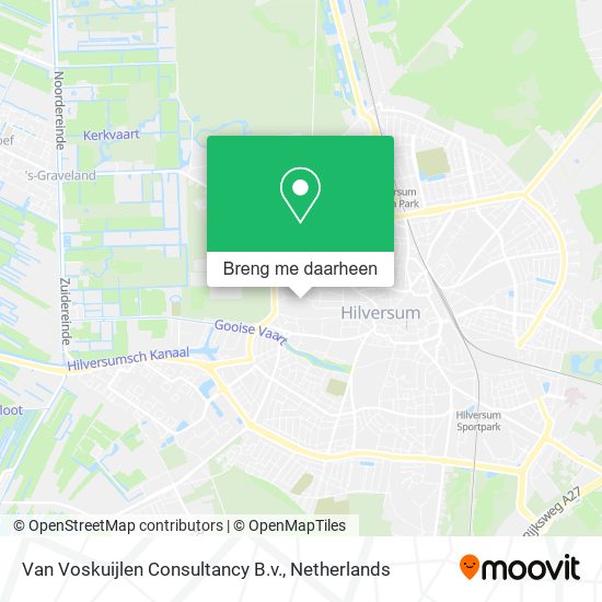 Van Voskuijlen Consultancy B.v. kaart
