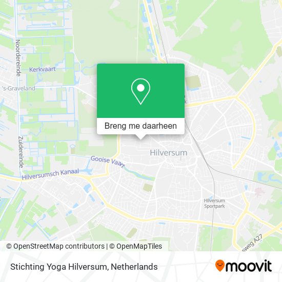 Stichting Yoga Hilversum kaart