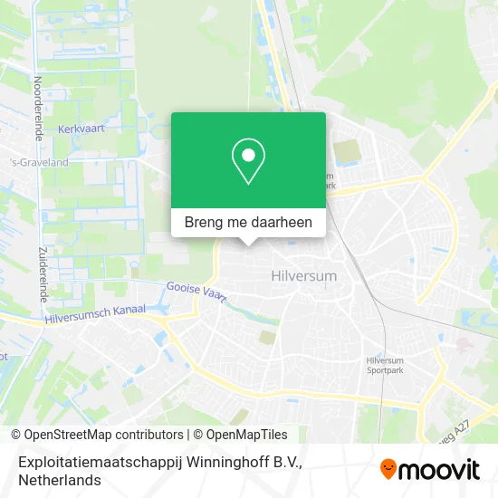 Exploitatiemaatschappij Winninghoff B.V. kaart