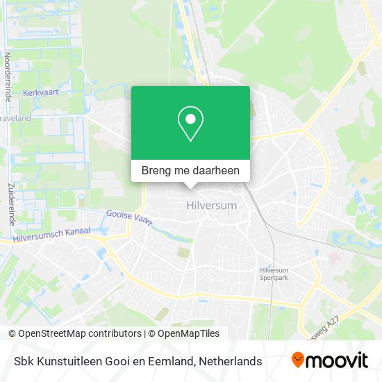 Sbk Kunstuitleen Gooi en Eemland kaart