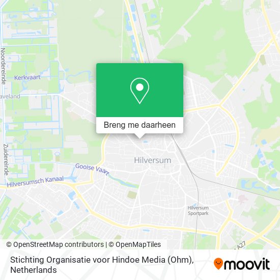 Stichting Organisatie voor Hindoe Media (Ohm) kaart