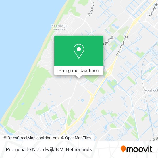 Promenade Noordwijk B.V. kaart