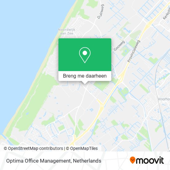 Optima Office Management kaart