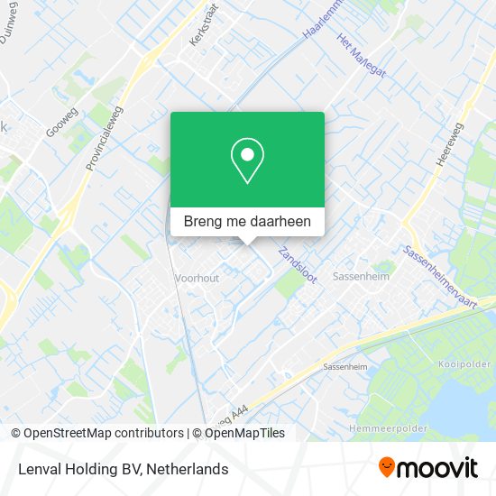 Lenval Holding BV kaart