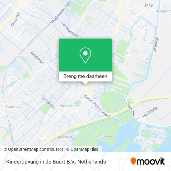 Kinderopvang in de Buurt B.V. kaart