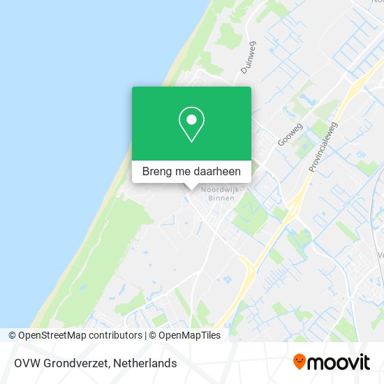 OVW Grondverzet kaart