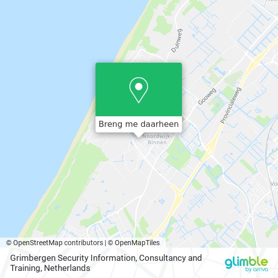 Grimbergen Security Information, Consultancy and Training kaart