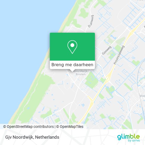 Gjv Noordwijk kaart