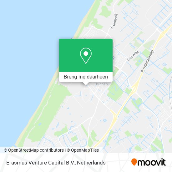 Erasmus Venture Capital B.V. kaart