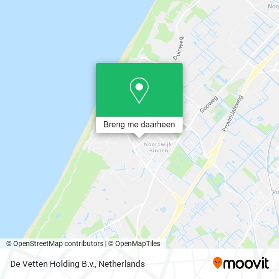 De Vetten Holding B.v. kaart