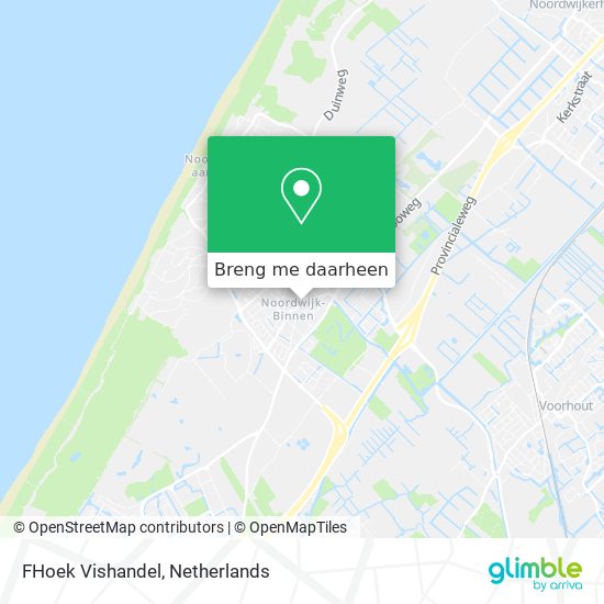 FHoek Vishandel kaart