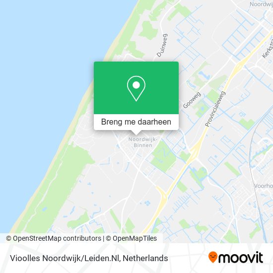 Vioolles Noordwijk/Leiden.Nl kaart