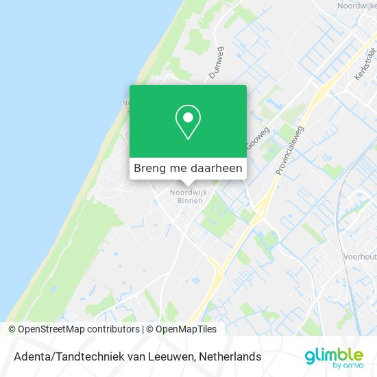 Adenta / Tandtechniek van Leeuwen kaart