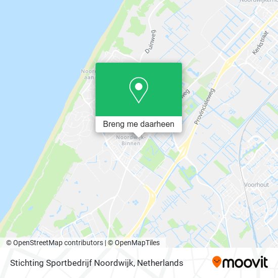 Stichting Sportbedrijf Noordwijk kaart