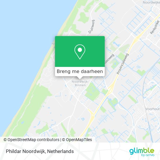 Phildar Noordwijk kaart