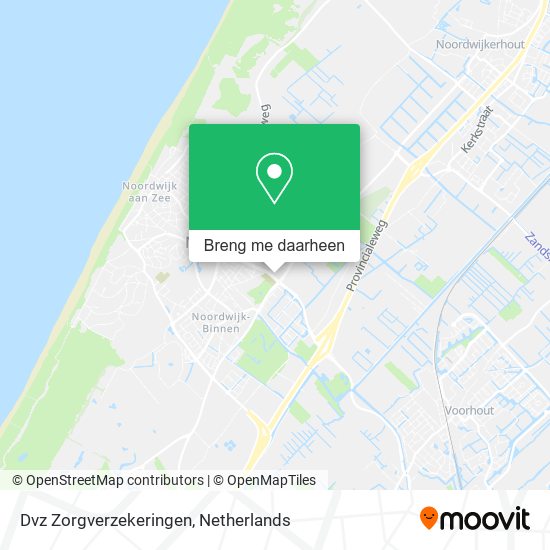 Dvz Zorgverzekeringen kaart