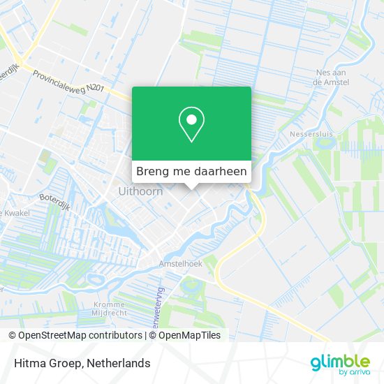 Hitma Groep kaart