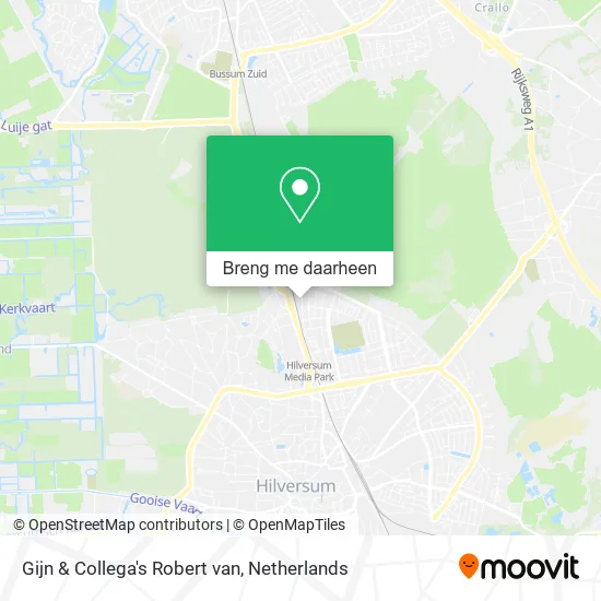 Gijn & Collega's Robert van kaart
