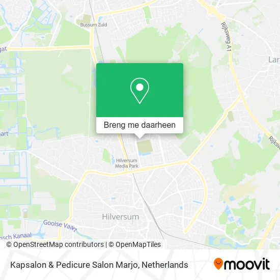 Kapsalon & Pedicure Salon Marjo kaart
