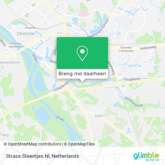 Strass-Steentjes.Nl kaart