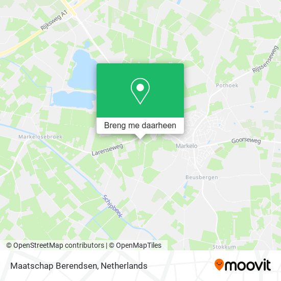 Maatschap Berendsen kaart