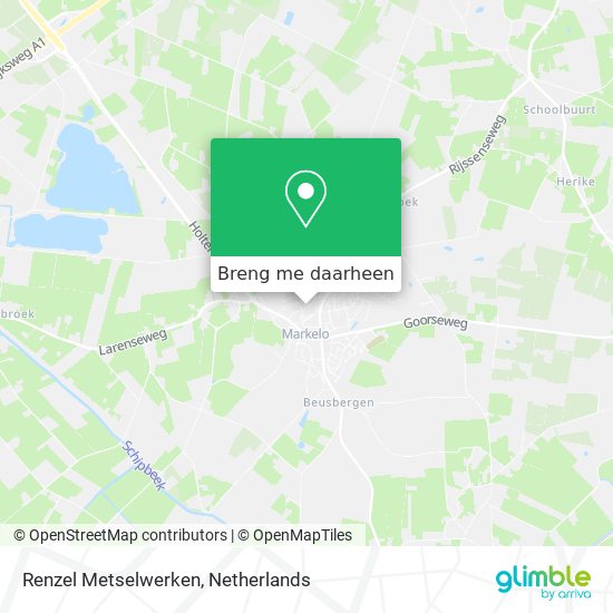 Renzel Metselwerken kaart