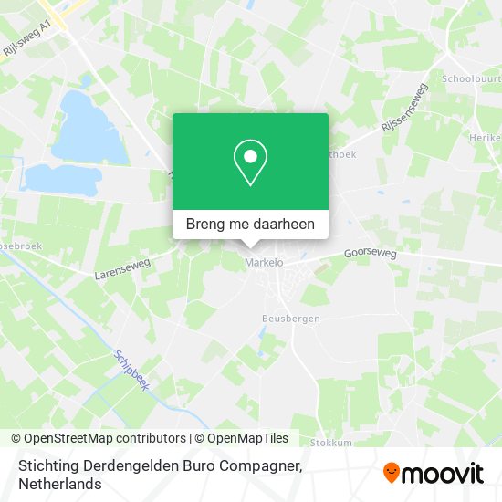 Stichting Derdengelden Buro Compagner kaart