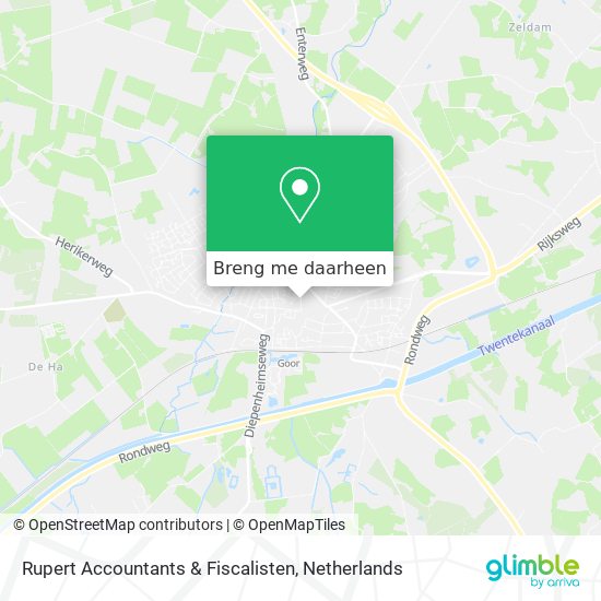 Rupert Accountants & Fiscalisten kaart