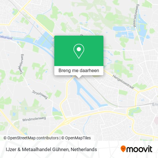 IJzer & Metaalhandel Gühnen kaart
