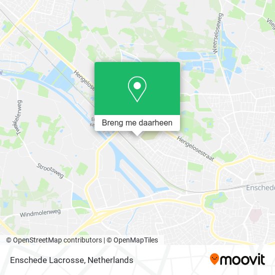 Enschede Lacrosse kaart