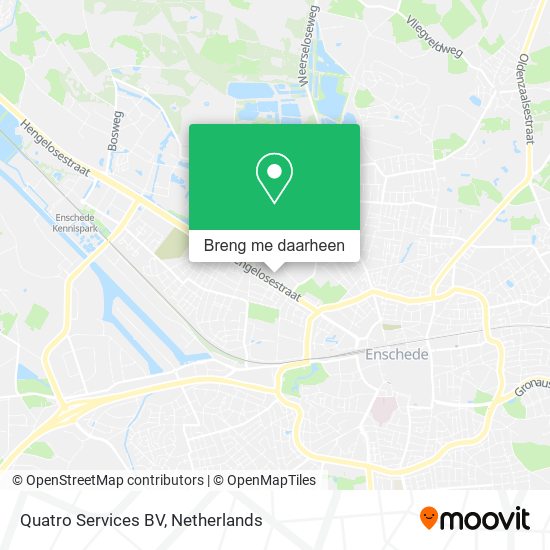 Quatro Services BV kaart