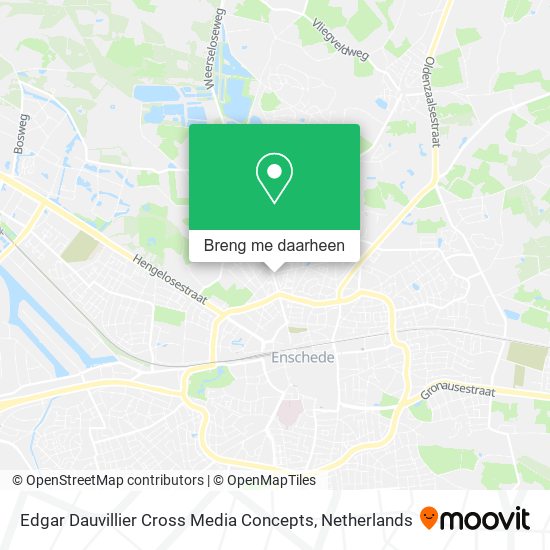 Edgar Dauvillier Cross Media Concepts kaart