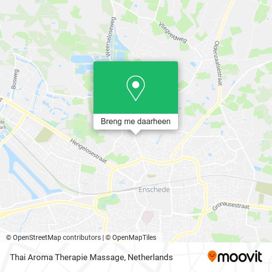 Thai Aroma Therapie Massage kaart