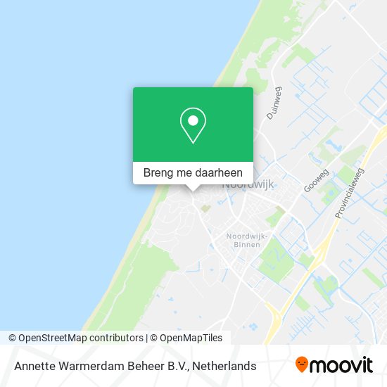 Annette Warmerdam Beheer B.V. kaart