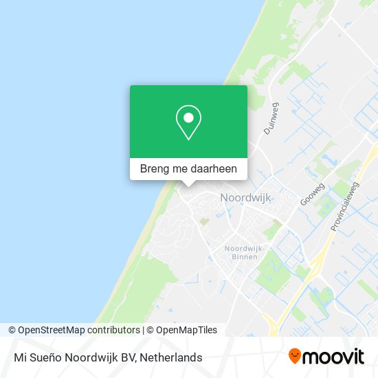 Mi Sueño Noordwijk BV kaart
