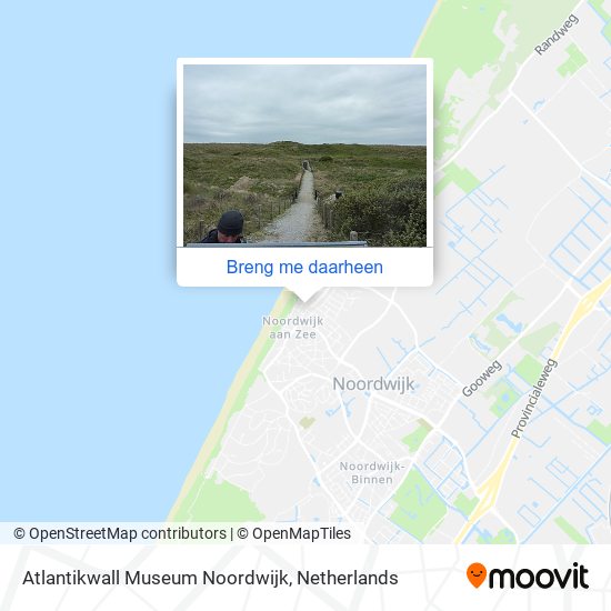 Atlantikwall Museum Noordwijk kaart