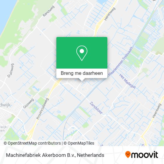 Machinefabriek Akerboom B.v. kaart