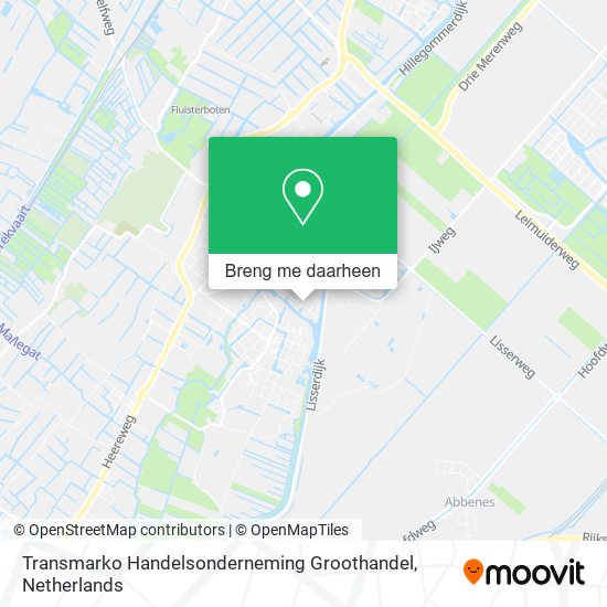 Transmarko Handelsonderneming Groothandel kaart