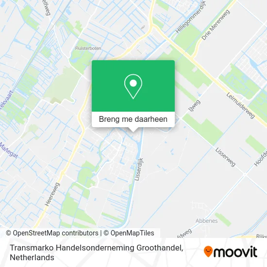 Transmarko Handelsonderneming Groothandel kaart