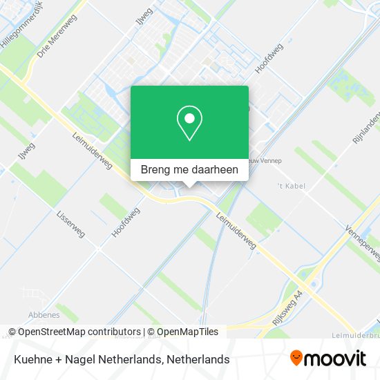 Kuehne + Nagel Netherlands kaart