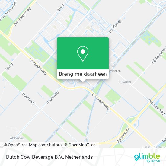 Dutch Cow Beverage B.V. kaart