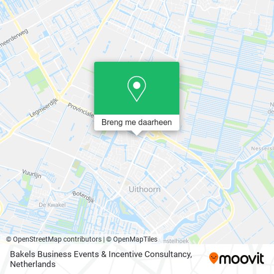 Bakels Business Events & Incentive Consultancy kaart