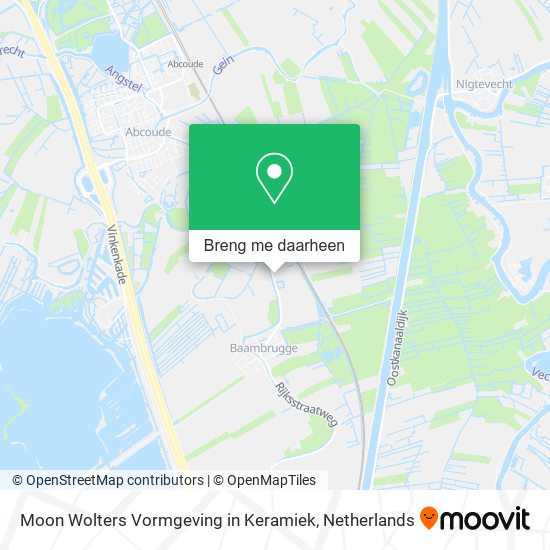 Moon Wolters Vormgeving in Keramiek kaart